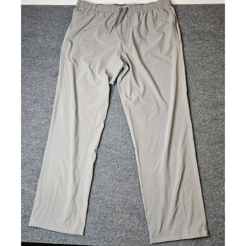 Free Fly Mens Breeze Pants Size XXL Gray Drawstring Waist Pockets